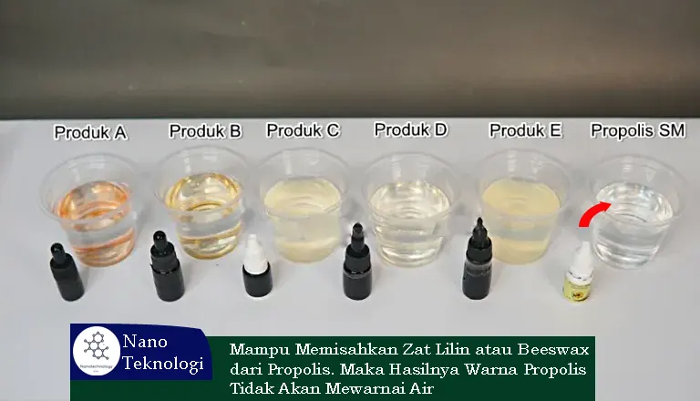 hasil uji coba propolis sm